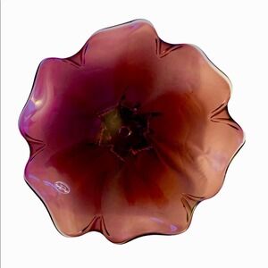 Royal Gallery art glass bowl vintage 1990s